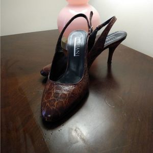 Women's Lumiani Heels Size 38 Made In Italy Excellent Condition